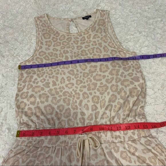 🆕 Splendid Romper Animal Print Leopard Sleeveless - Picture 6 of 8